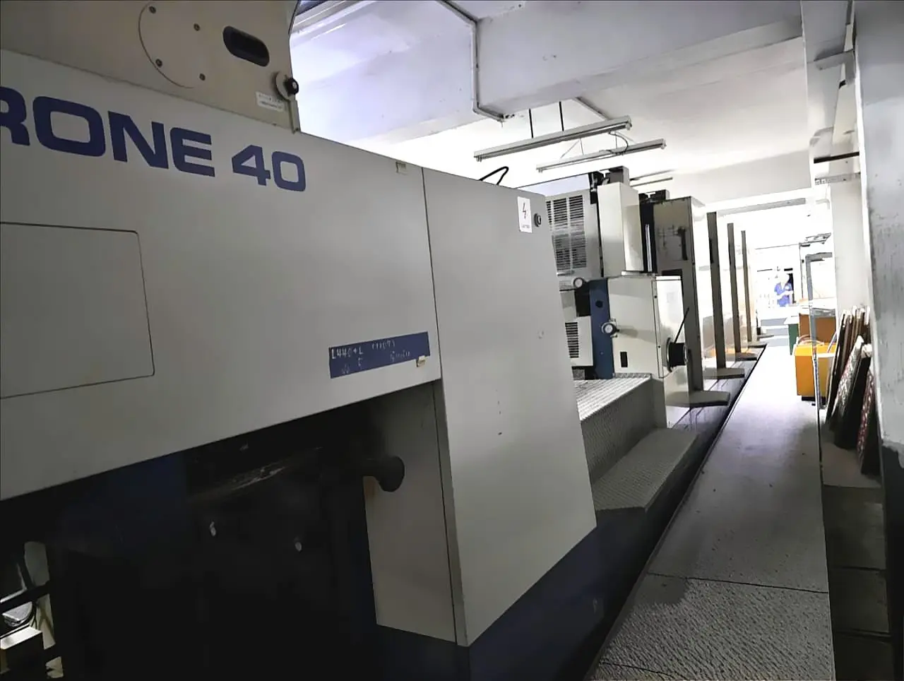 Used Komori L440 LX Coater UV
