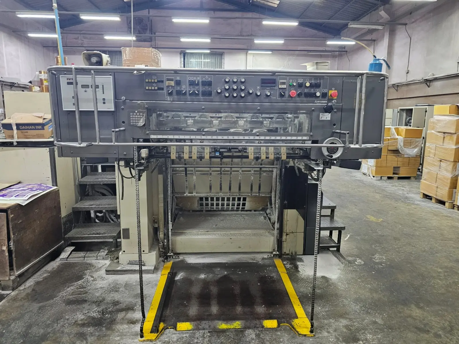 Mitsubishi Daiya 3f-4 4 color offset printing machine for sale