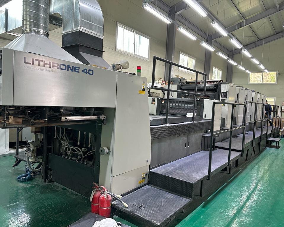 KOMORI L640+LX 2000 WITH UV
