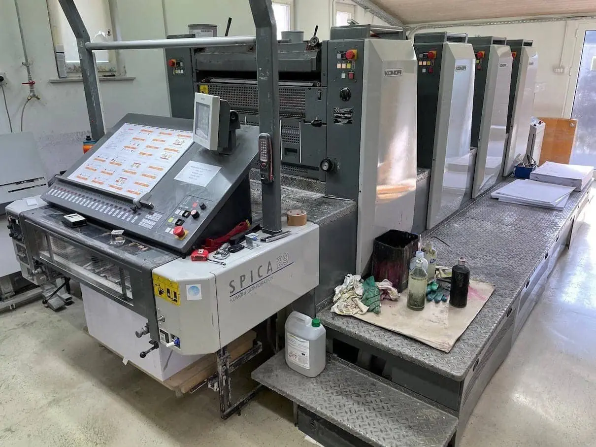 KOMORI SPICA 429 YEAR 2007 Komori SPICA 429 for sale