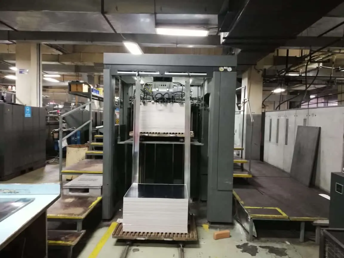 HEIDELBERG CD 102-6 LYYL 2003 Heidelberg CD 102-6 LYYL Technical Specifications