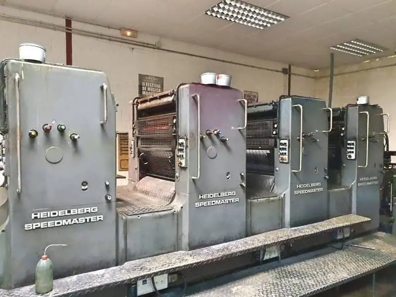 HEIDELBERG SM 72V 1985 Buy the Used Heidelberg SM 72V 1985 4 Color Press