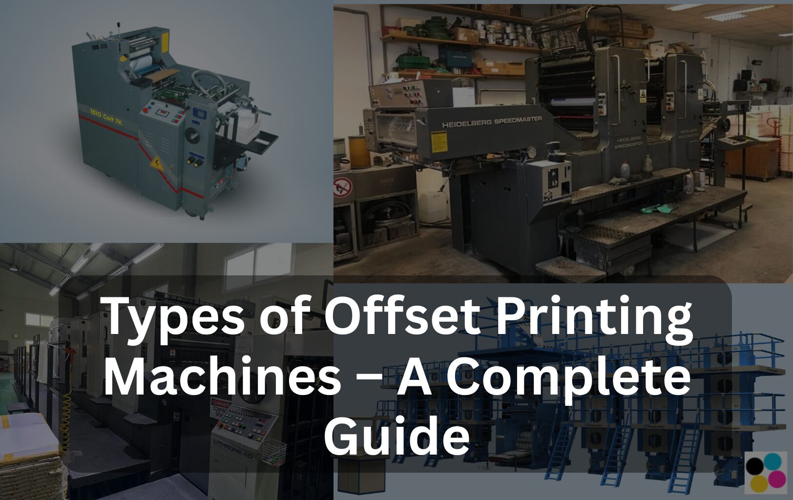 Types of offset printing machines
